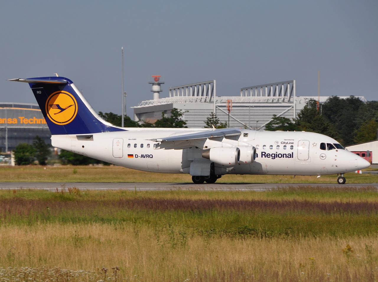 D-AVRQ - RJ85 - Lufthansa Cityline - FRA - 07-07-2010