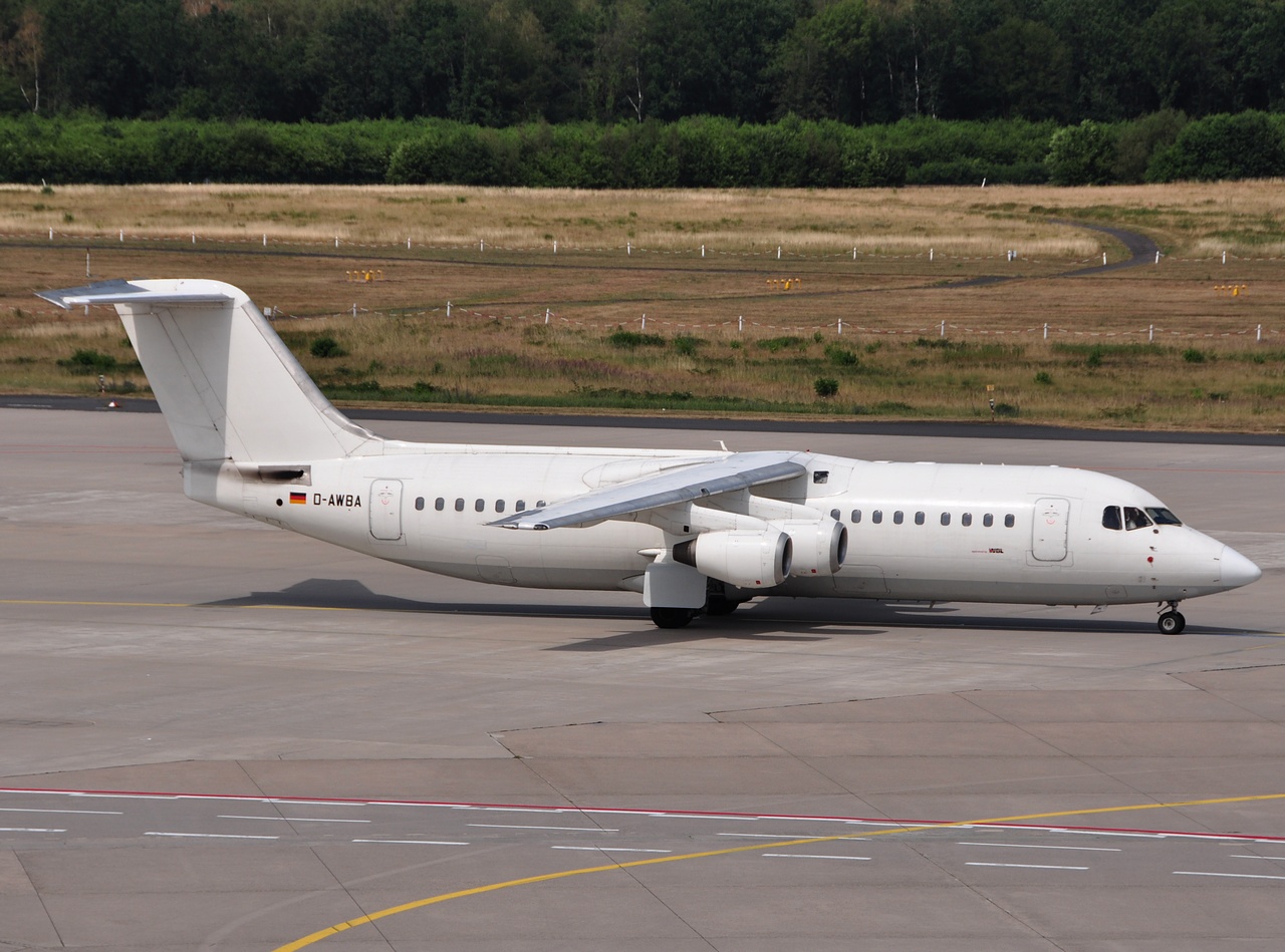 D-AWBA - BAe 146-300 - WDL Aviation - CGN - 10-07-2010