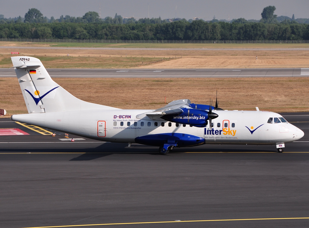 D-BCRN - ATR 42-300 - InterSky - DUS - 10-07-2010