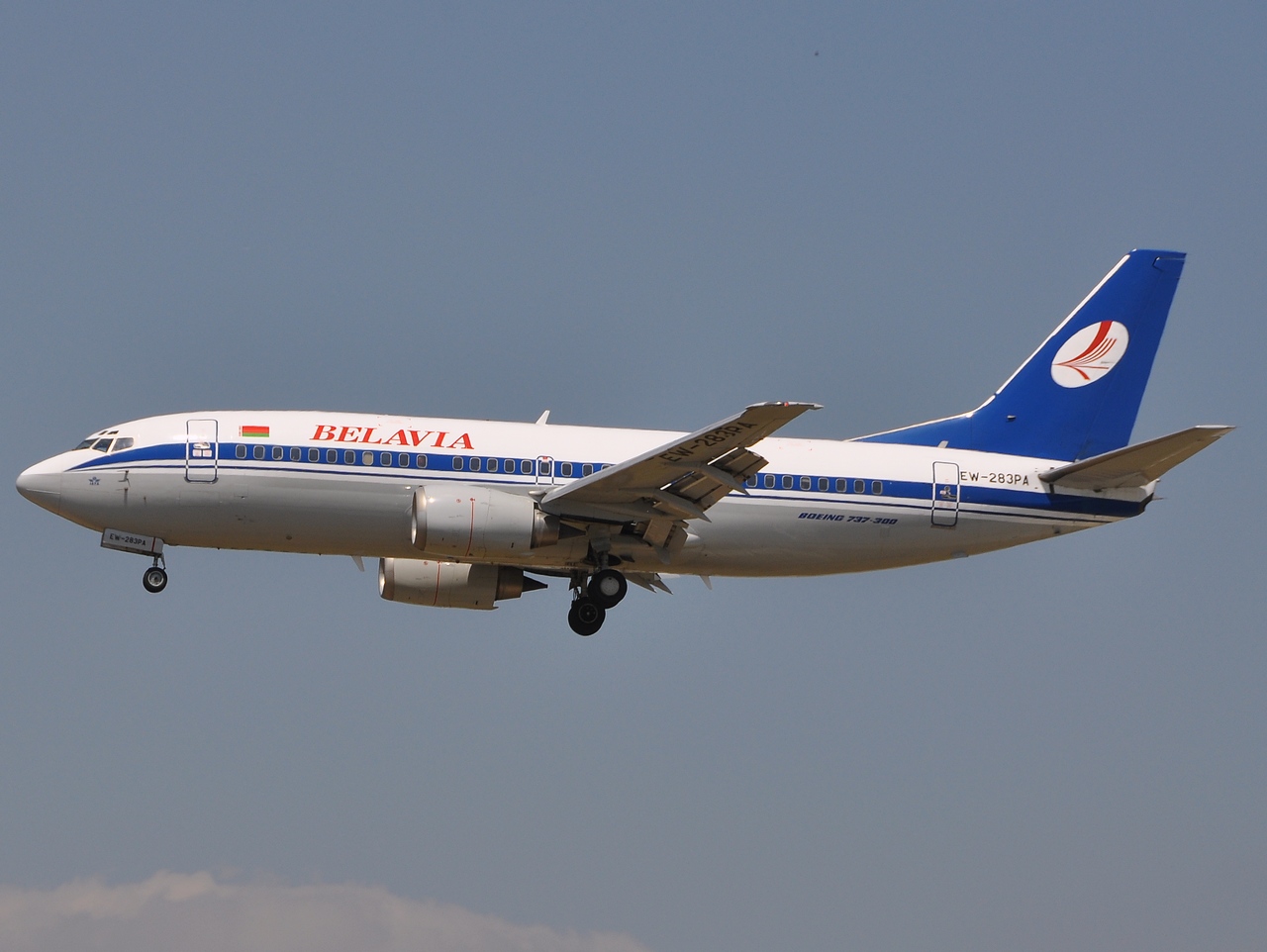 EW-283PA - 737-3Q8 - Belavia _ Belarusian Airlines - FRA - 07-07-2010