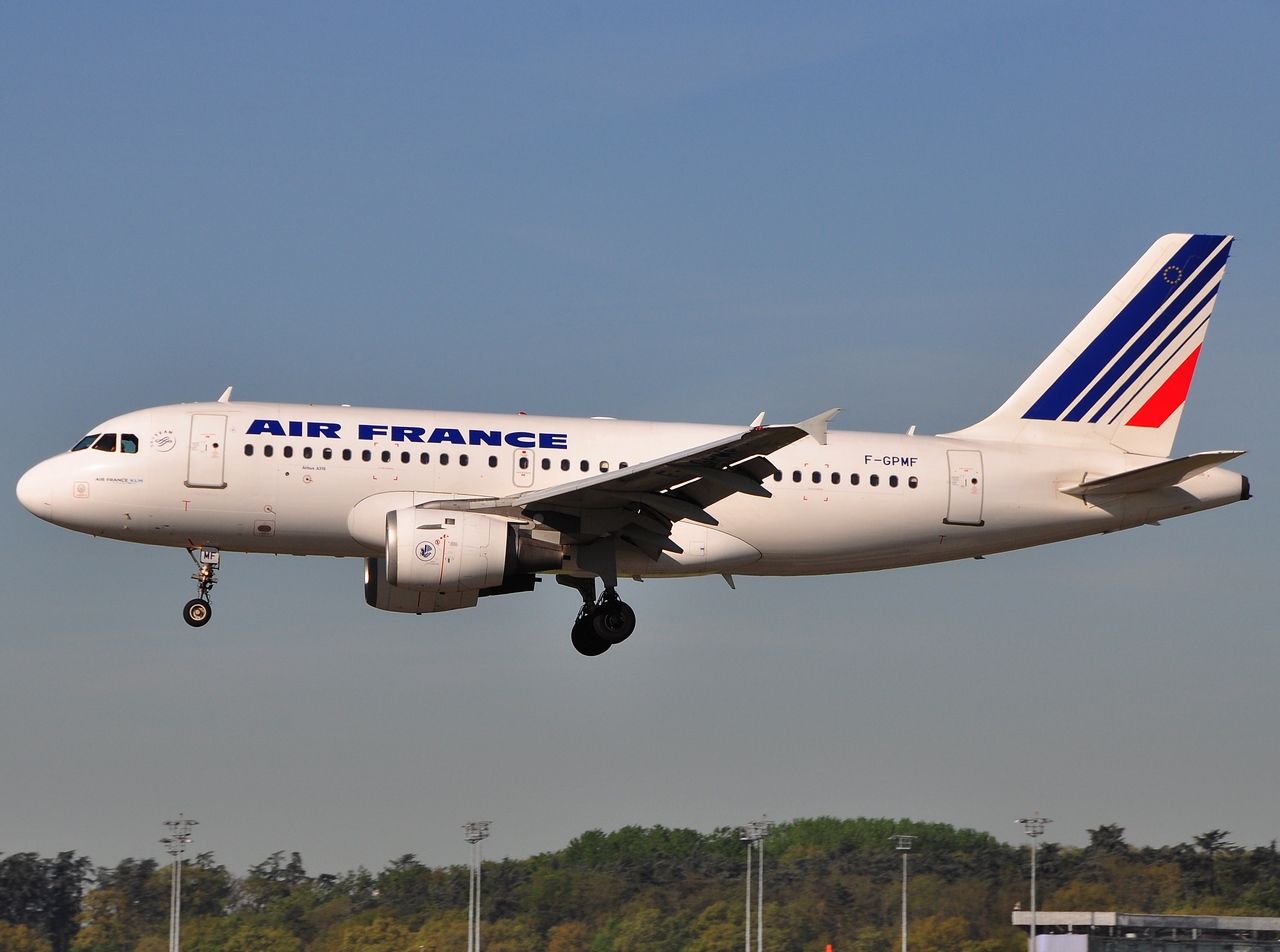 F-GPMF - A319-113 - Air France - TLS - 28-04-2010