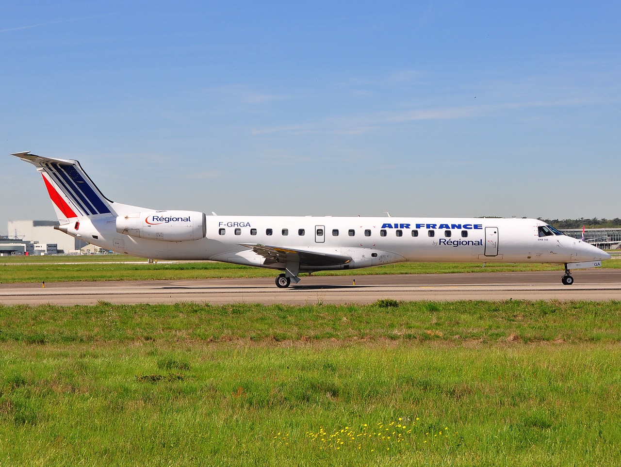 F-GRGA - ERJ-145EU - Air France - TLS - 28-04-2010