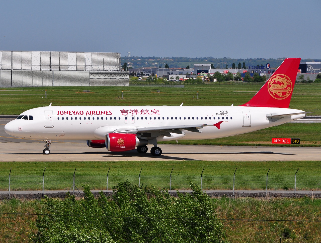 F-WWDU - A320-214 - Juneyao Airlines - TLS - 28-04-2010b