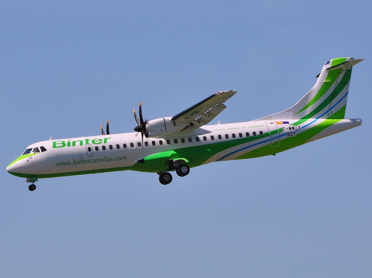 F-WWEX - ATR72-600 - Binter Canarias - TLS - 28-04-2010