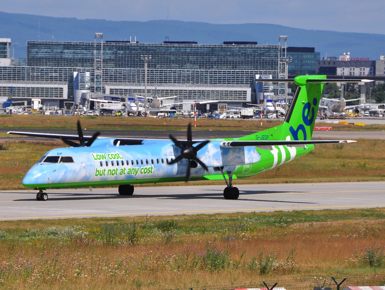 G-JEDP - DHC-8-402Q - Flybe - FRA - 06-07-2010