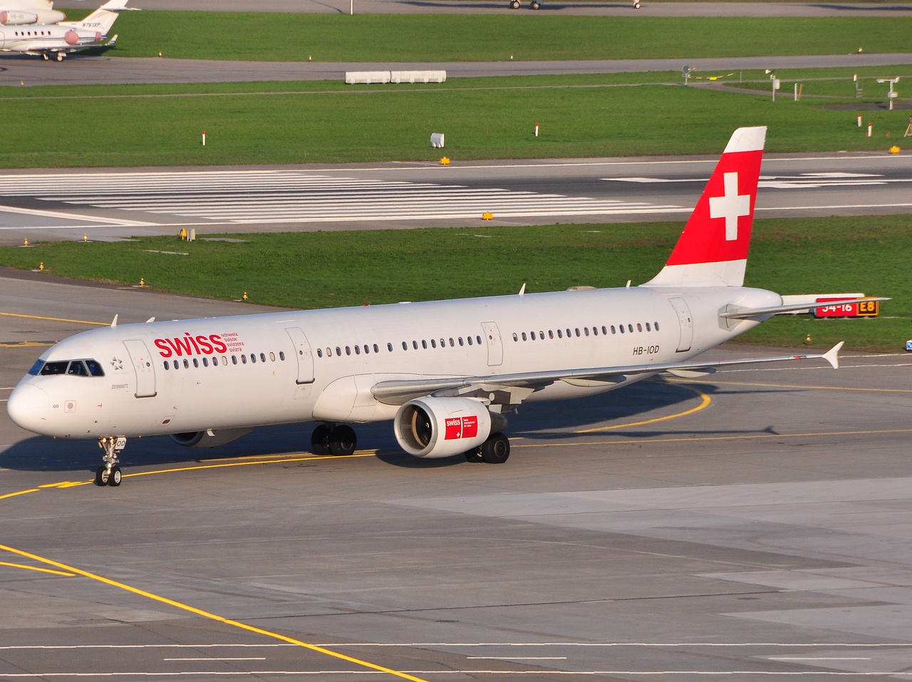 HB-IOD - A321-111 - Swiss - ZRH - 11-04-2010