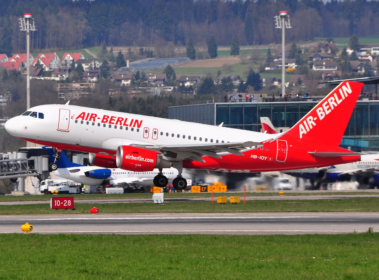 HB-IOY - A319-111 - Air Berlin - ZRH - 10-04-2010