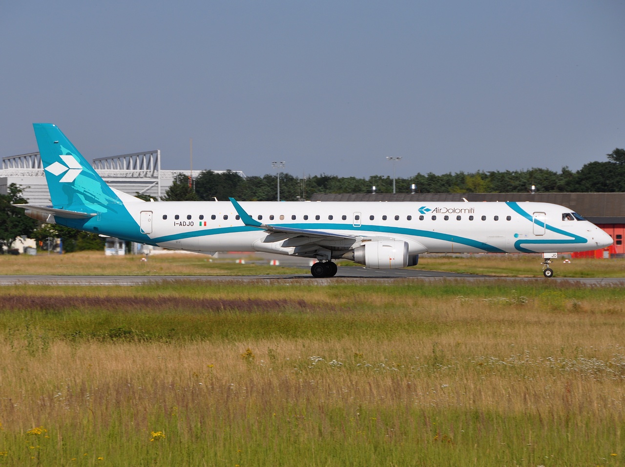 I-ADJO - ERJ-195LR (ERJ-190-200 LR) - Air Dolomiti - FRA - 07-07-2010