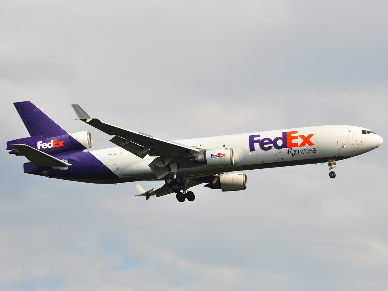 N607FE - MD-11F - Federal Express (FedEx) - FRA - 06-07-2010