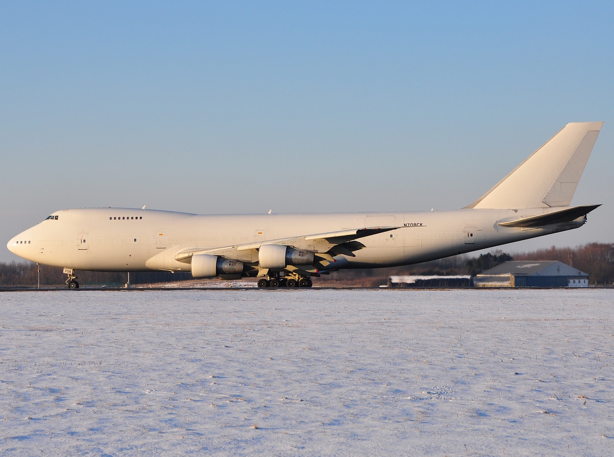 N708CK - 747-212B - Kalitta Air - LGG - 16-02-2010