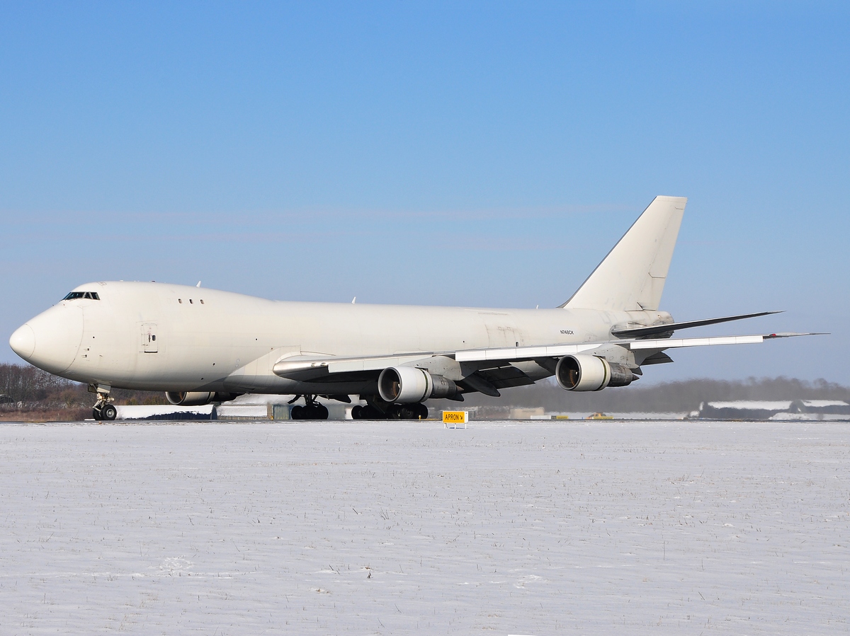 N748CK - 747-221F - Kalitta Air - LGG - 16-02-2010