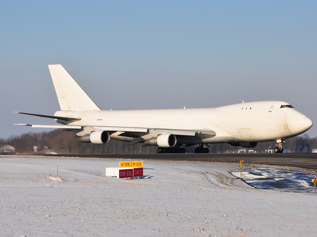 N748CK - 747-221F - Kalitta Air - LGG - 16-02-2010b