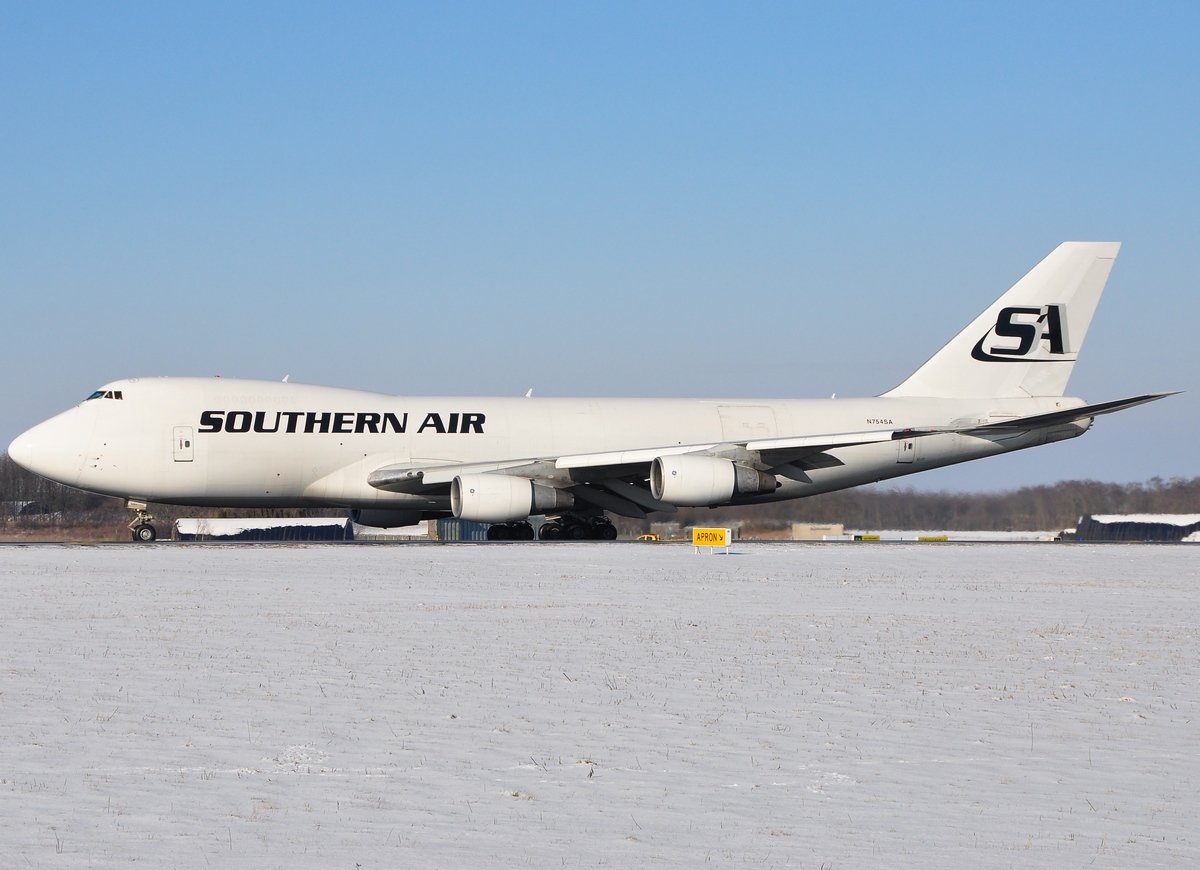 N754SA - 747-228F - Southern Air - LGG - 16-02-2010b
