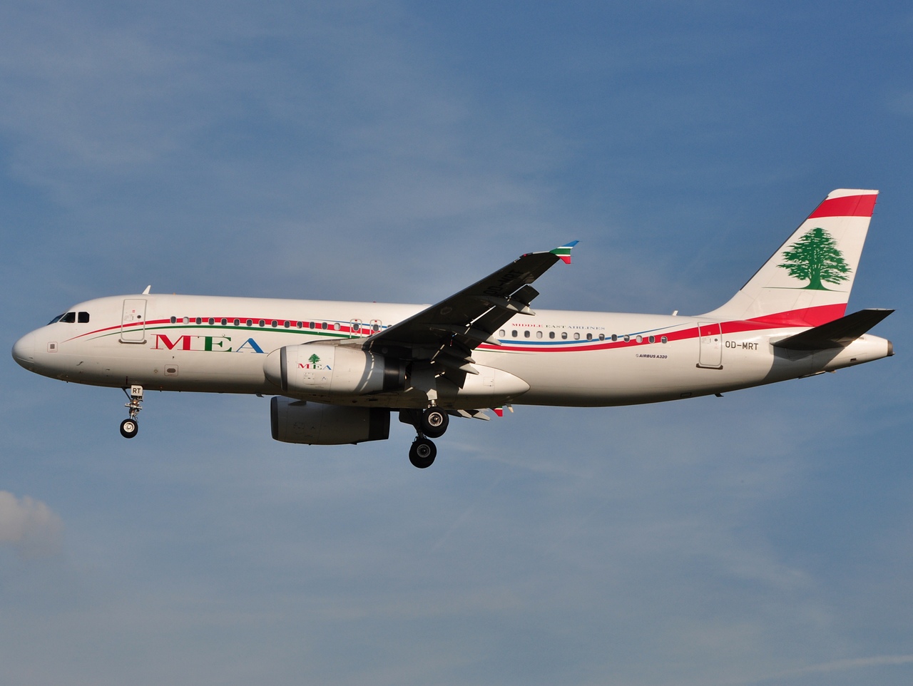 OD-MRT - A320-232 - MEA _ Middle East Airlines - BRU - 04-09-2010