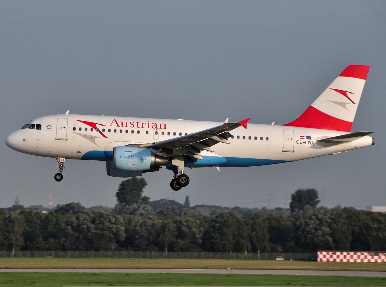 OE-LDA - A319-112 - Austrian Airlines - DUS - 11-09-2010