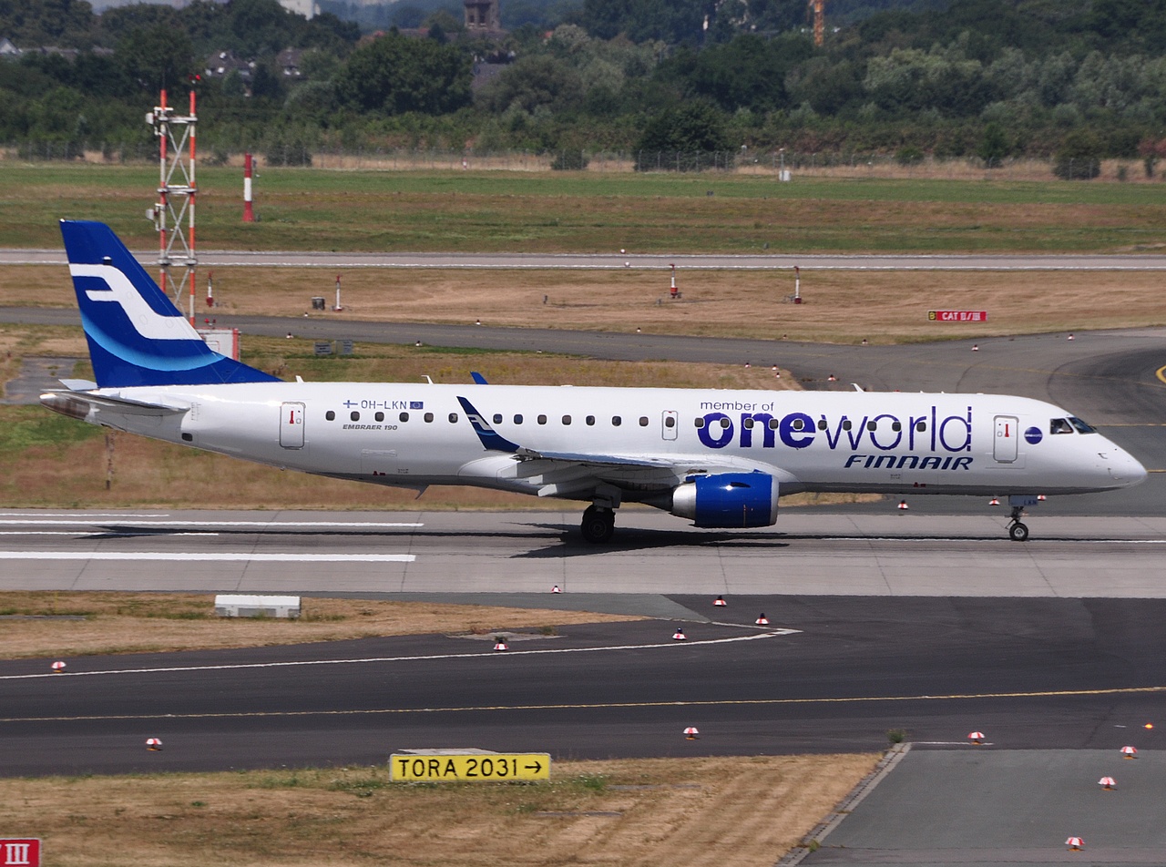 OH-LKN - ERJ-190LR (ERJ-190-100 LR) - Finnair - DUS - 10-07-2010b
