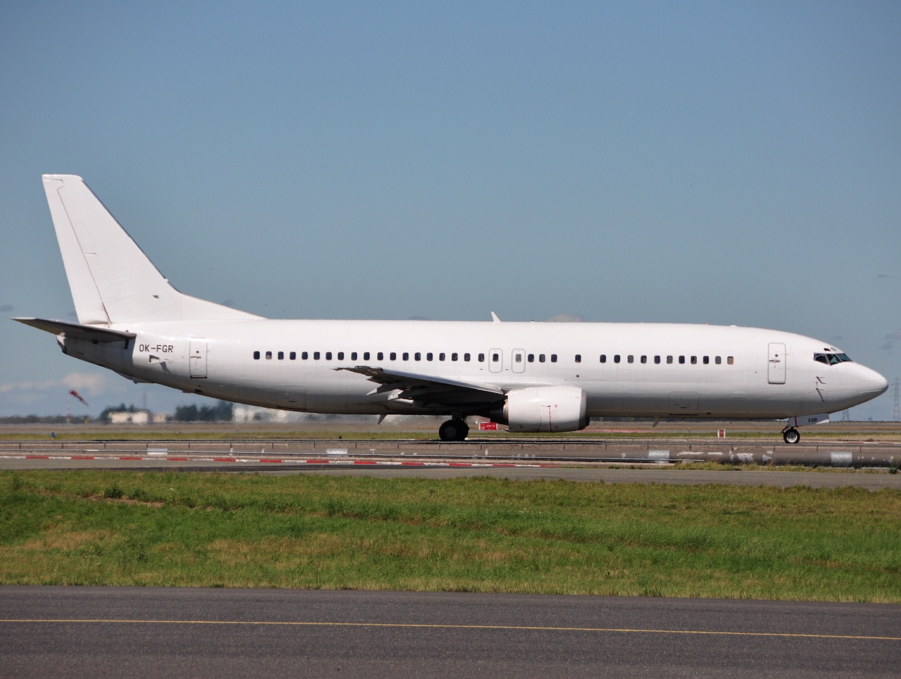 OK-FGR - 737-45S - CSA Czech Airlines - CDG - 21-08-2010