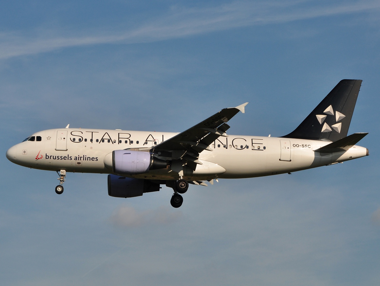 OO-SSC - A319-112 - Brussels Airlines - BRU - 04-09-2010