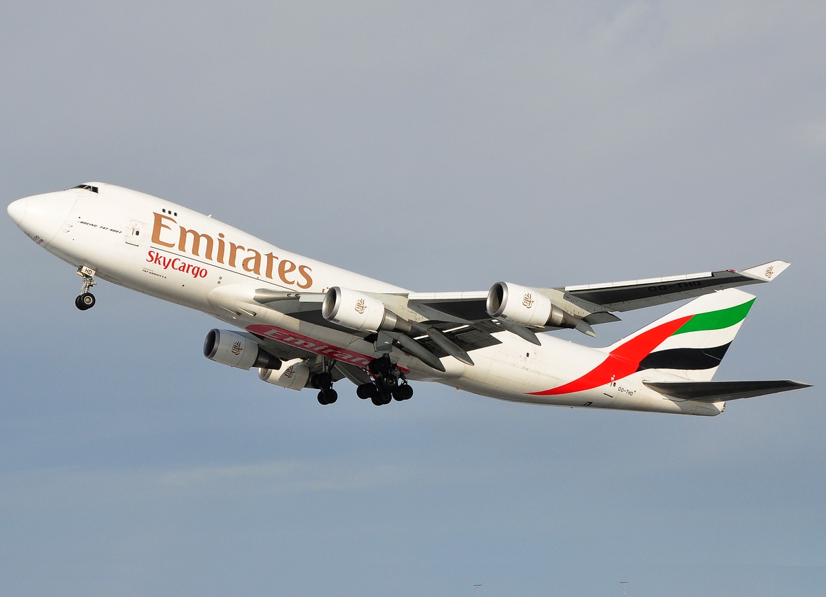 OO-THD - 747-4HAF(ER) - Emirates - LGG - 16-02-2010