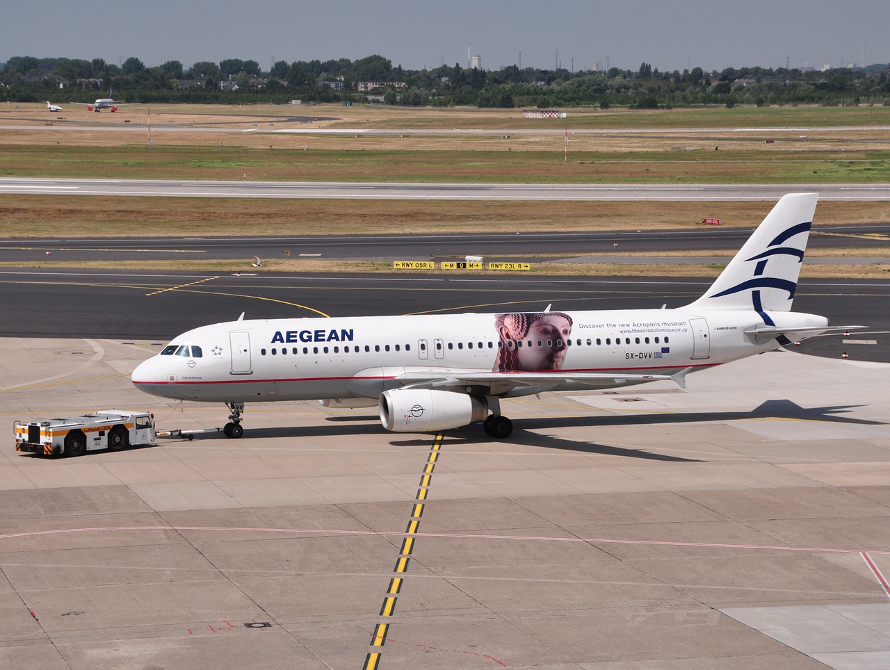 SX-DVV - A320-232 - Aegean Airlines - DUS - 10-07-2010
