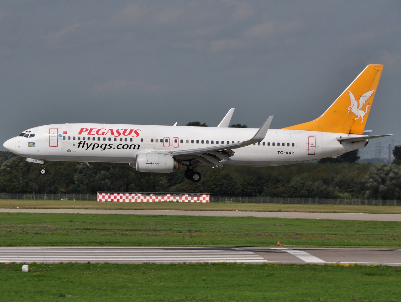 TC-AAP - 737-86N(WL) - Pegasus - DUS - 11-09-2010
