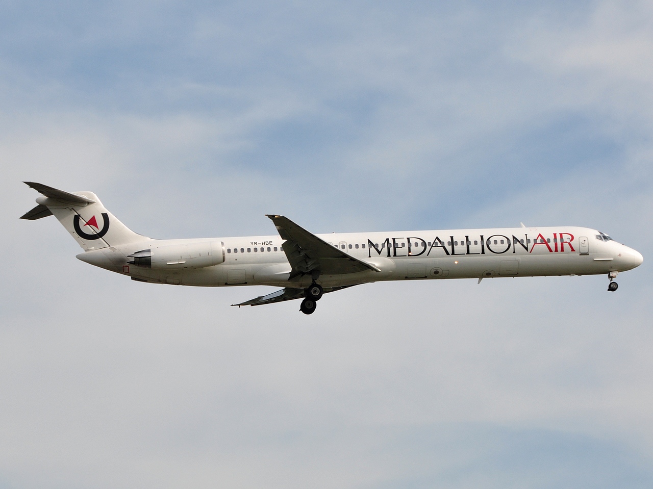 YR-HBE - MD-83 - Medallion Air - BRU - 03-10-2010