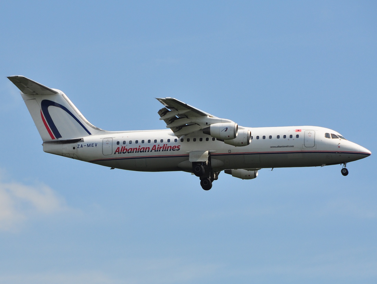 ZA-MEV - BAe 146-300 - Albanian Airlines - FRA - 06-09-2010