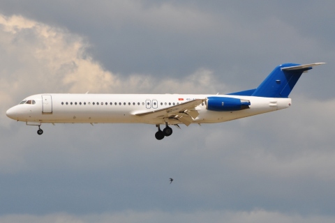 4O-AOM - Fokker 100 - Montenegro Airlines - FRA - 06-07-2010