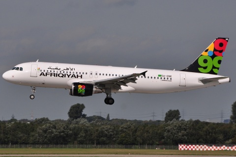 5A-ONK - A320-214 - Afriqiyah Airways - DUS - 11-09-2010