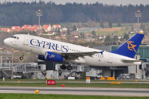 5B-DBO - A319-132 - Cyprus Airways - ZRH - 10-04-2010