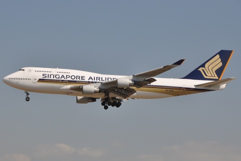 9V-SPQ - 747-412 - Singapore Airlines - FRA - 07-07-2010