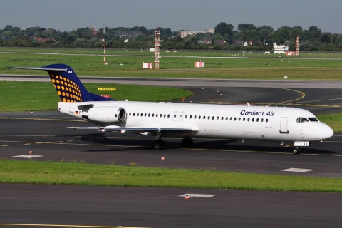 D-AFKD - Fokker 100 - Contact Air - DUS - 11-09-2010