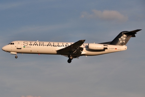D-AGPH - Fokker 100 - Contact Air - BRU - 04-09-2010