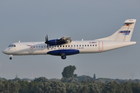 D-ANFC - ATR 72-202 - Avanti Air - DUS - 11-09-2010