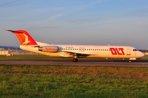 D-AOLG - Fokker 100 - OLT _ Ostfriesische Lufttransport - TLS - 29-04-2010