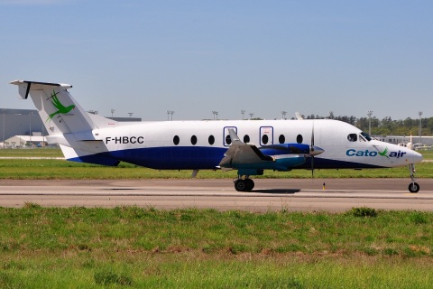 F-HBCC - Beech 1900D - Cato Air - TLS - 28-04-2010