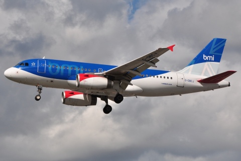G-DBCJ - A319-131 - bmi British Midland - LHR - 28-08-2010