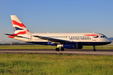G-EUOH - A319-131 - British Airways - TLS - 28-04-2010