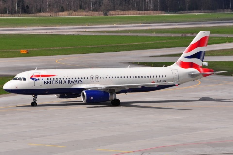 G-EUVV - A320-232 - British Airways - ZRH - 11-04-2010