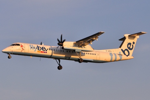 G-JECL - DHC-8-402Q - Flybe - BRU - 22-04-2010