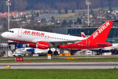 HB-IOY - A319-111 - Air Berlin - ZRH - 10-04-2010