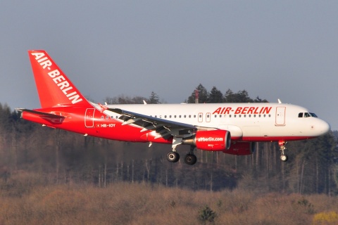 HB-IOY - A319-111 - Air Berlin - ZRH - 11-04-2010