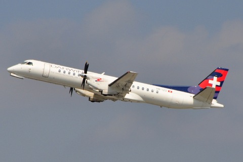 HB-IZZ - Saab 2000 - Darwin Airline - ZRH - 10-04-2010