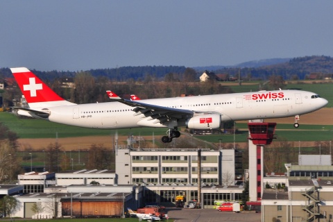 HB-JHD - A330-343 - Swiss - ZRH - 11-04-2010