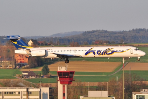 HB-JIF - MD-90-30 - Hello AG - ZRH - 11-04-2010