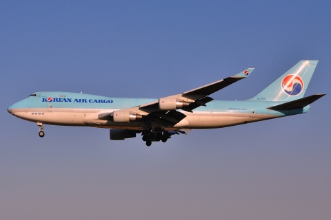 HL7601 - 747-4B5F(ER) - Korean Air Lines - BRU - 23-04-2010