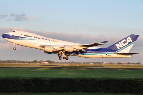 JA05KZ - 747-4KZF - Nippon Cargo Airlines - AMS - 03-09-2010