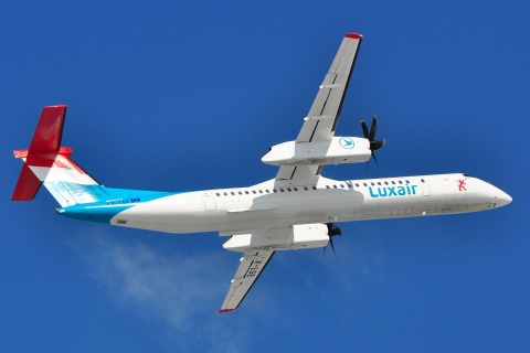 LX-LGE - DHC-8-402Q - Luxair - LUX - 07-03-2010