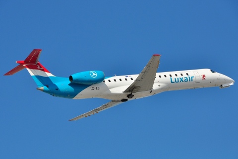 LX-LGI - ERJ-145LU - Luxair - LUX - 07-03-2010