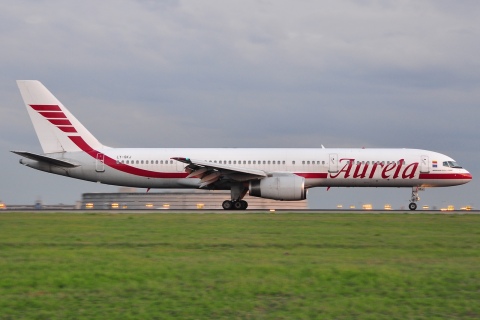 LY-SKJ - 757-23N - Aurela - CDG - 30-04-2010